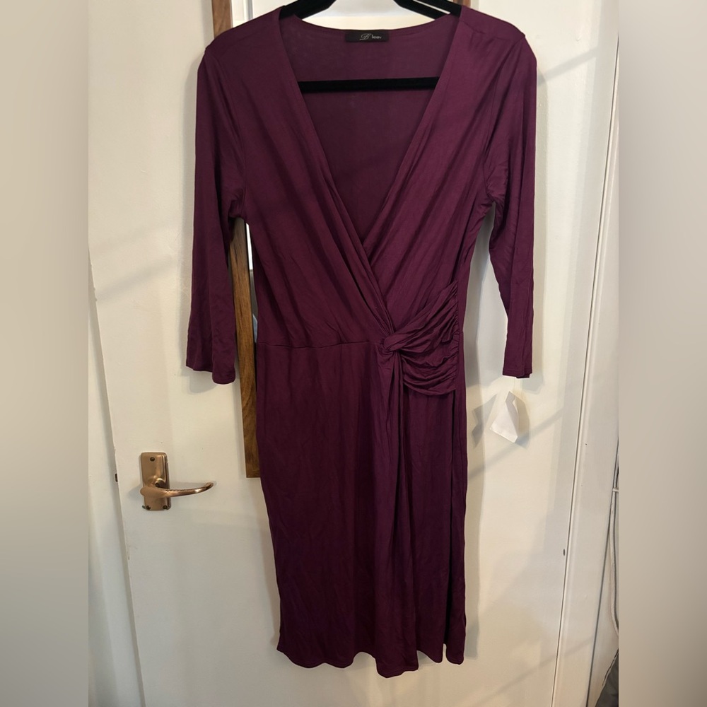 Burgundy Dress